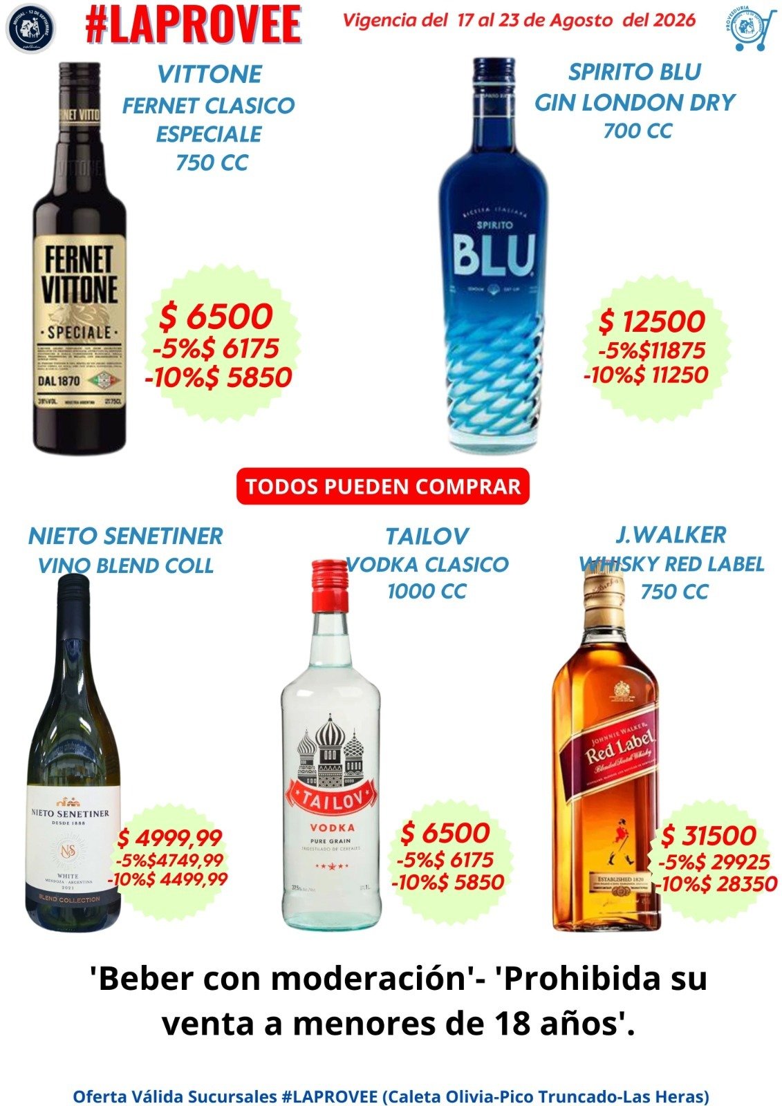 OFERTAS DE LA SEMANA