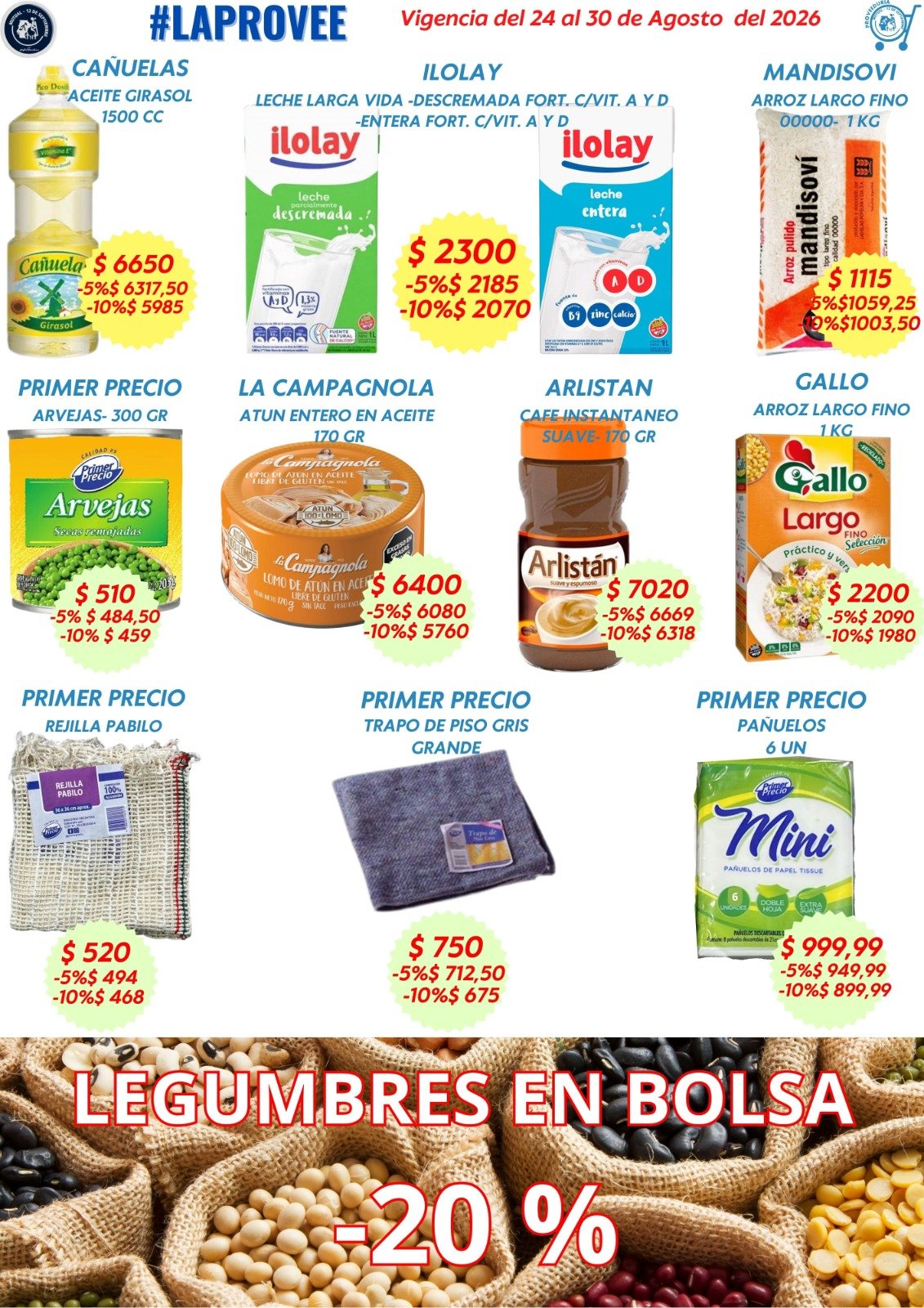 OFERTAS DE LA SEMANA
