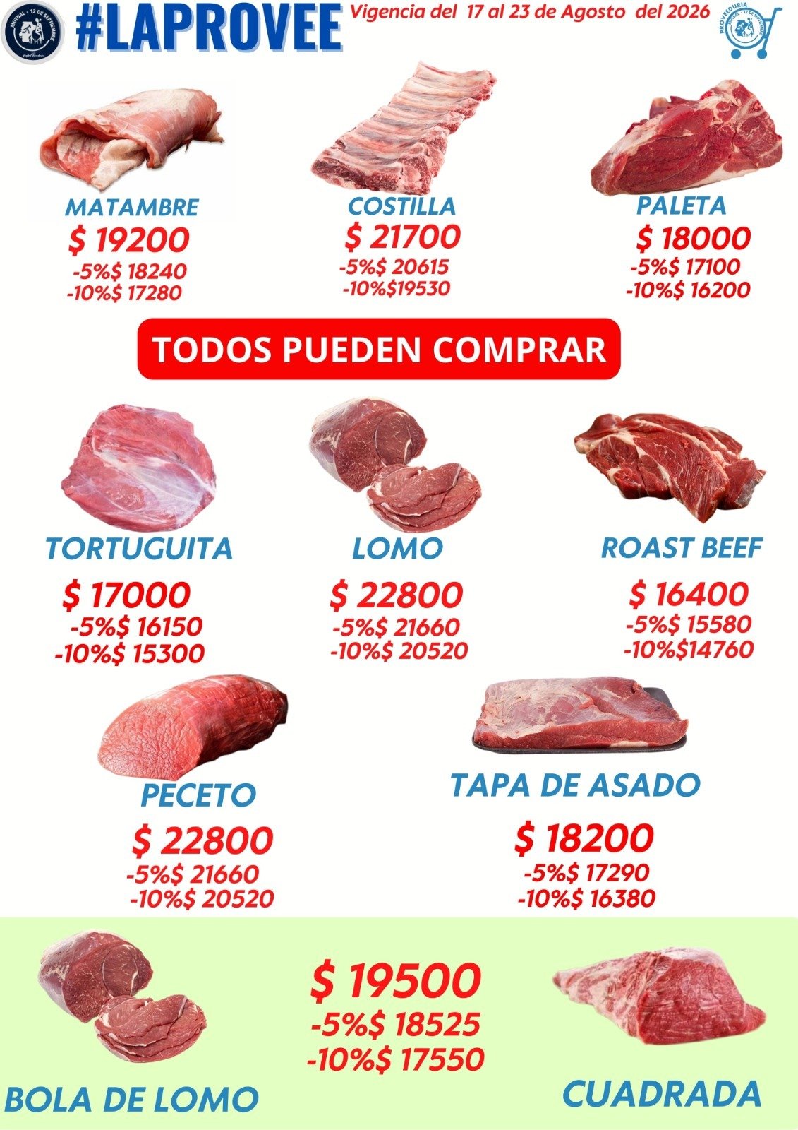 OFERTAS DE LA SEMANA