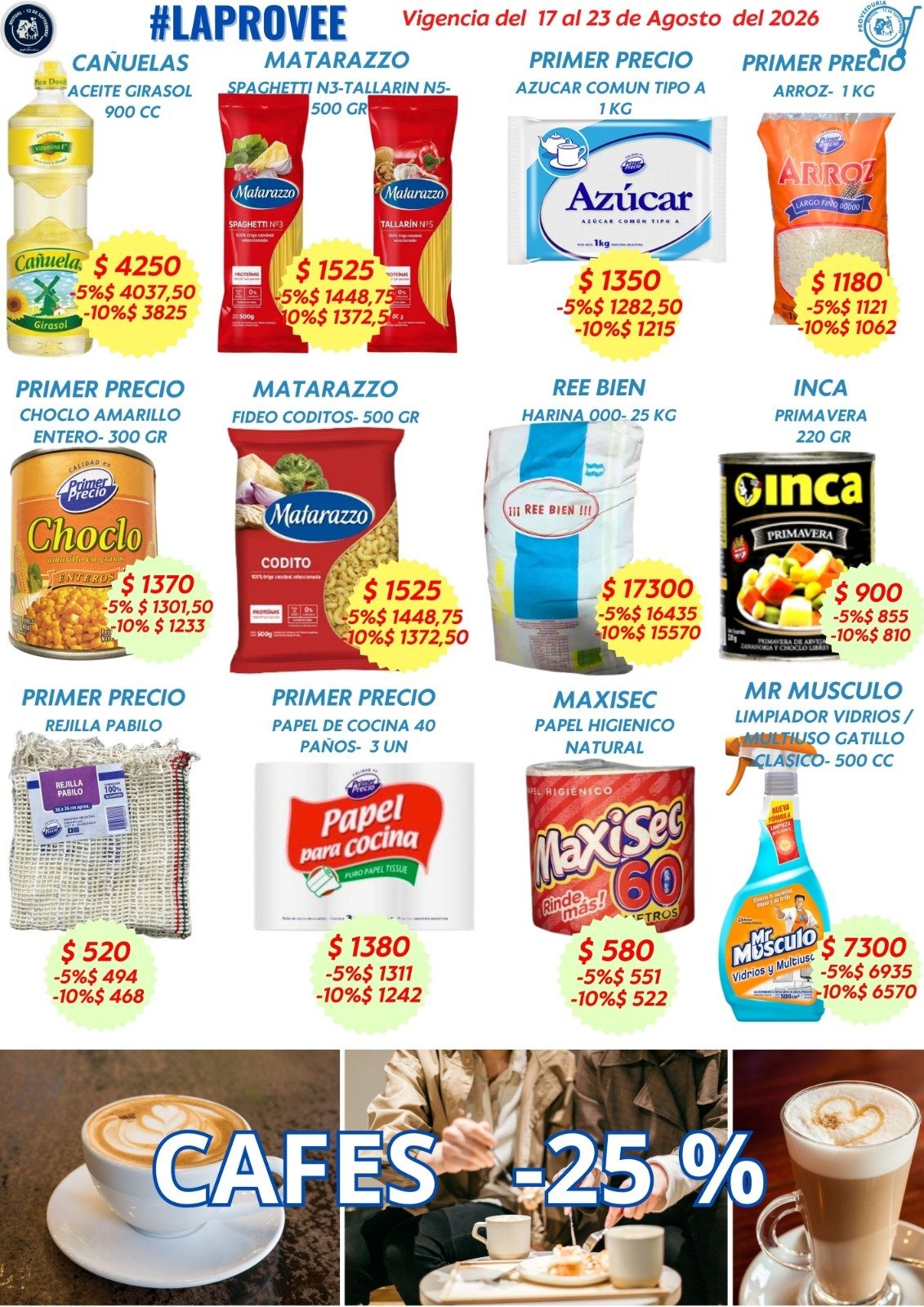 OFERTAS DE LA SEMANA