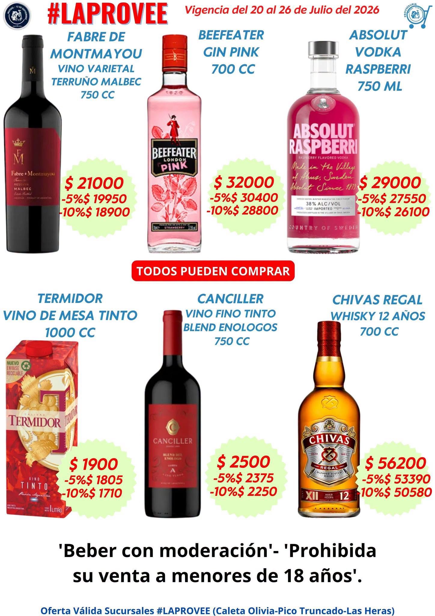 OFERTAS DE LA SEMANA