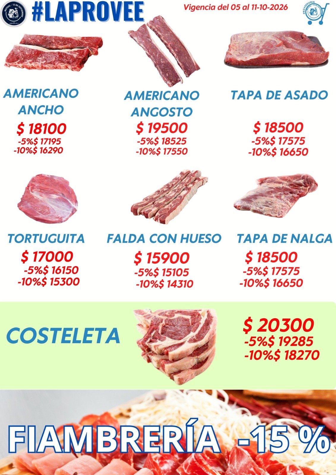 OFERTAS DE LA SEMANA