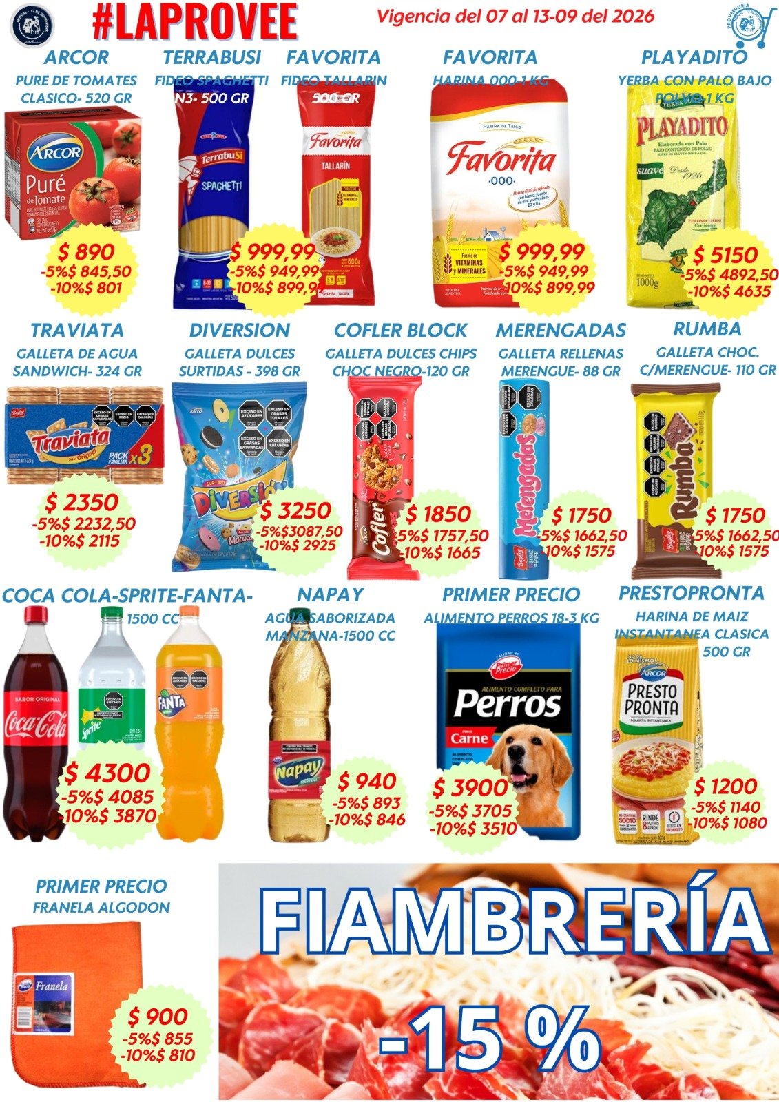 OFERTAS DE LA SEMANA