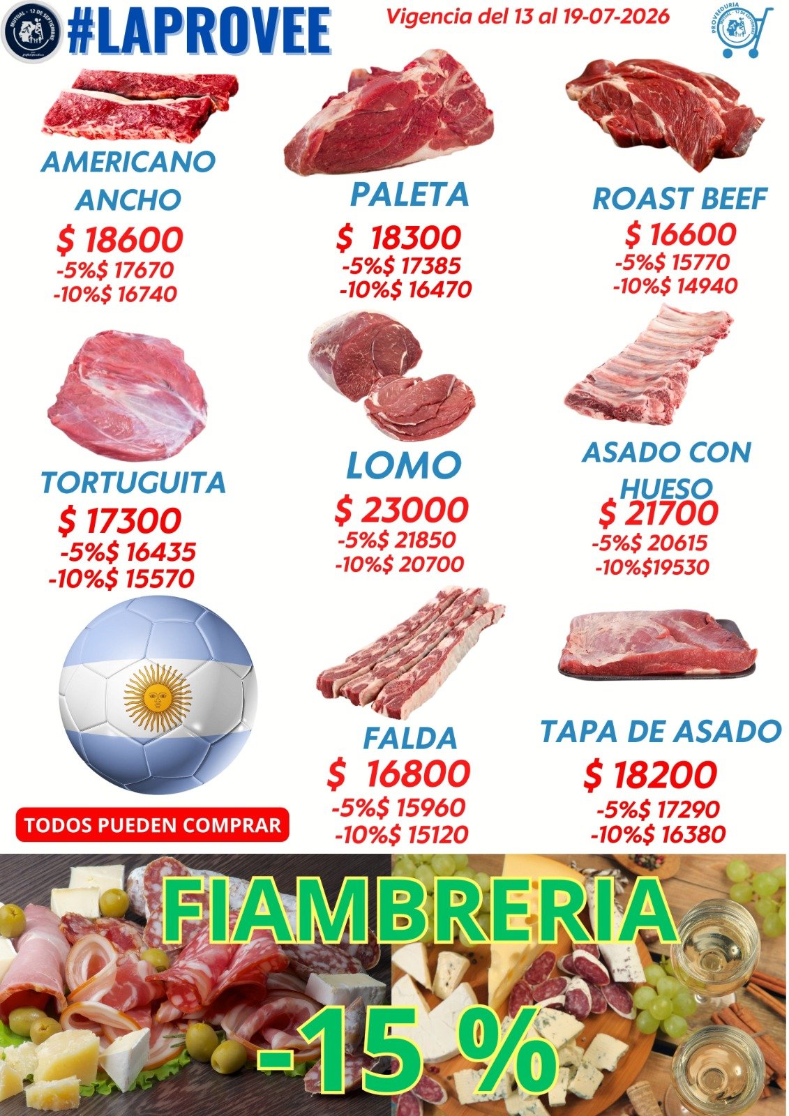 OFERTAS DE LA SEMANA