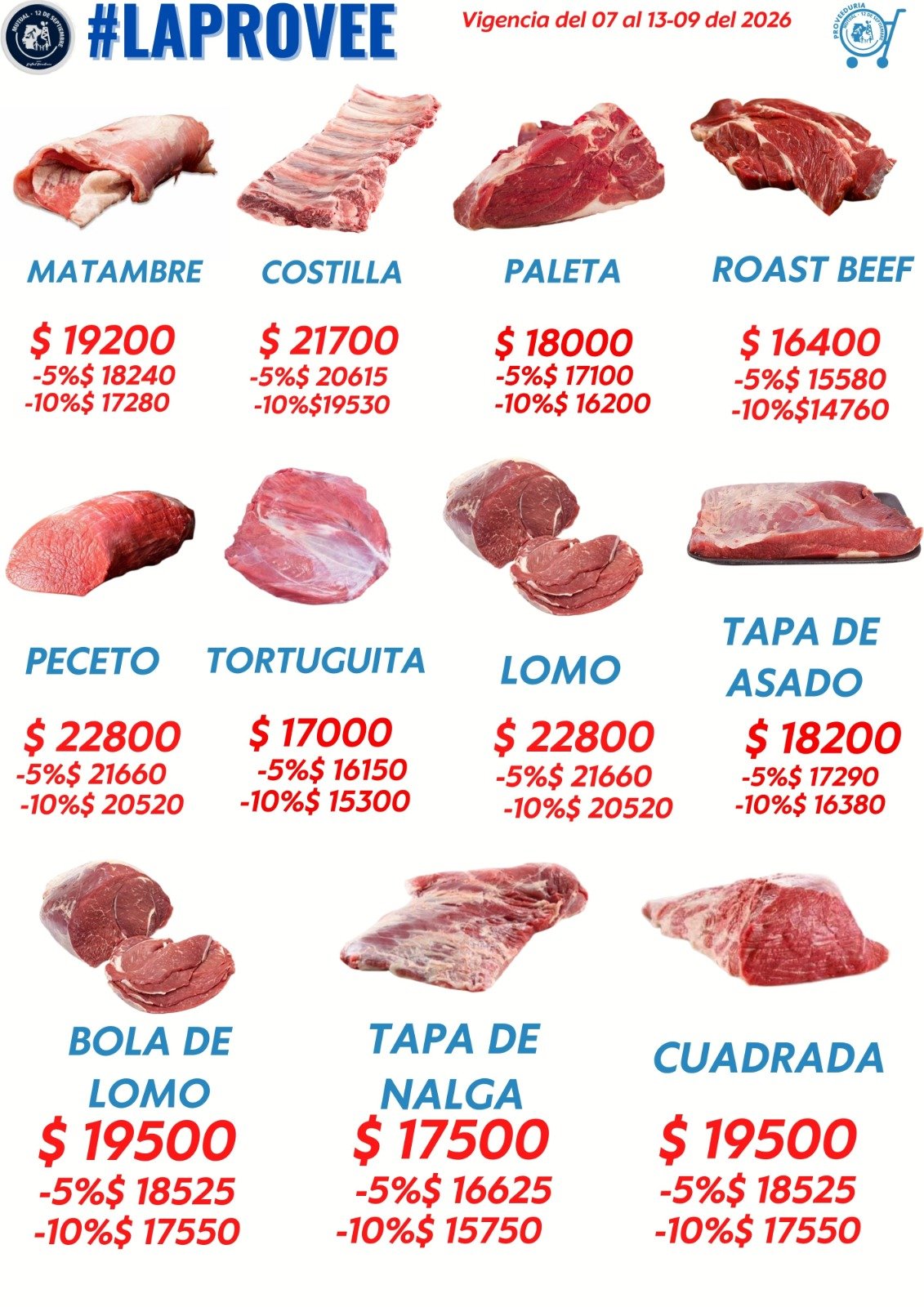 OFERTAS DE LA SEMANA