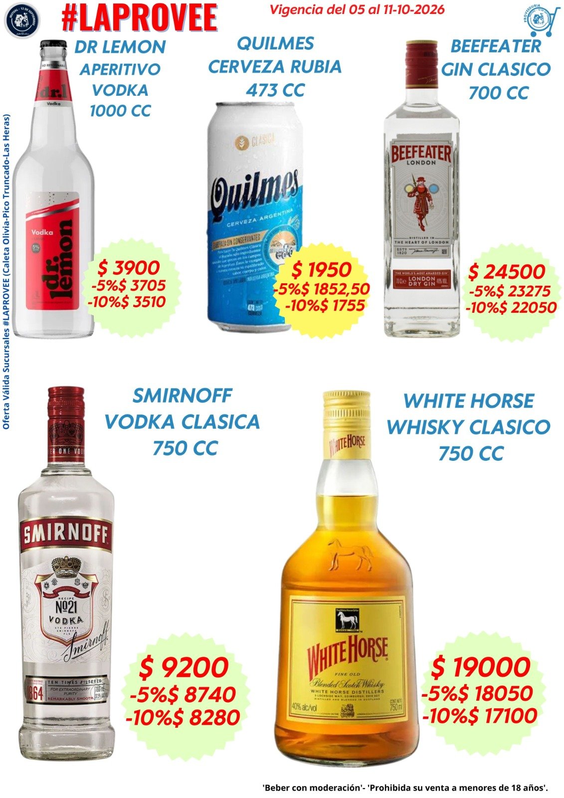 OFERTAS DE LA SEMANA